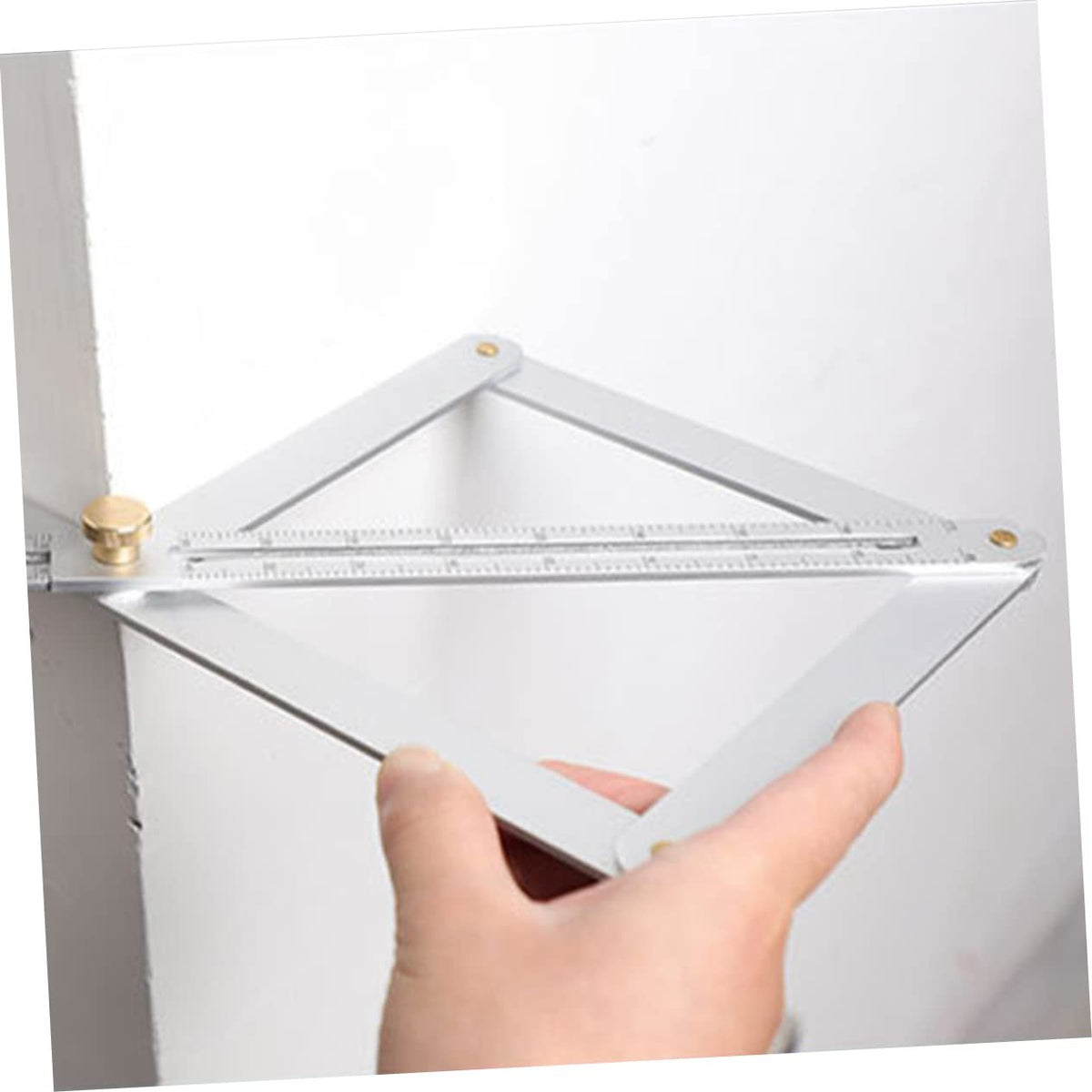 Angle Finder Ruler Aluminium | Measures 10-170 Degrees, Locks Instantly | Accurate Mitre Cuts for Wood, Tile, Stone