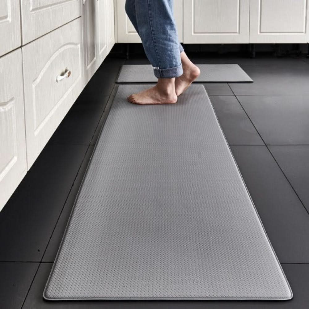 Anti-Fatigue Kitchen Mat, PU | 4 Sizes, 45x75 to 45x180 cm | Non-Slip, Waterproof, Cushioned Support, Machine Washable
