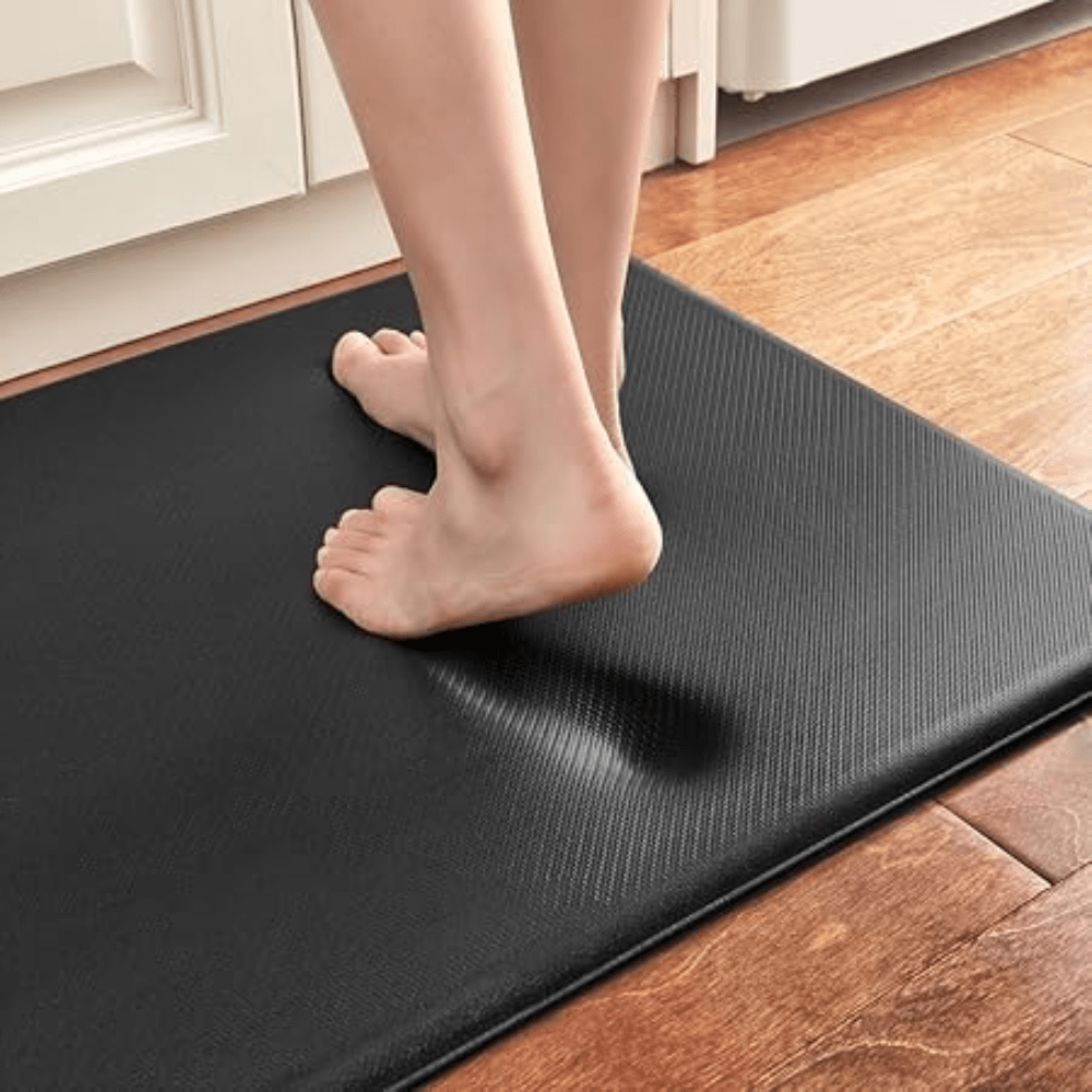 Anti-Fatigue Kitchen Mat, PU | 4 Sizes, 45x75 to 45x180 cm | Non-Slip, Waterproof, Cushioned Support, Machine Washable