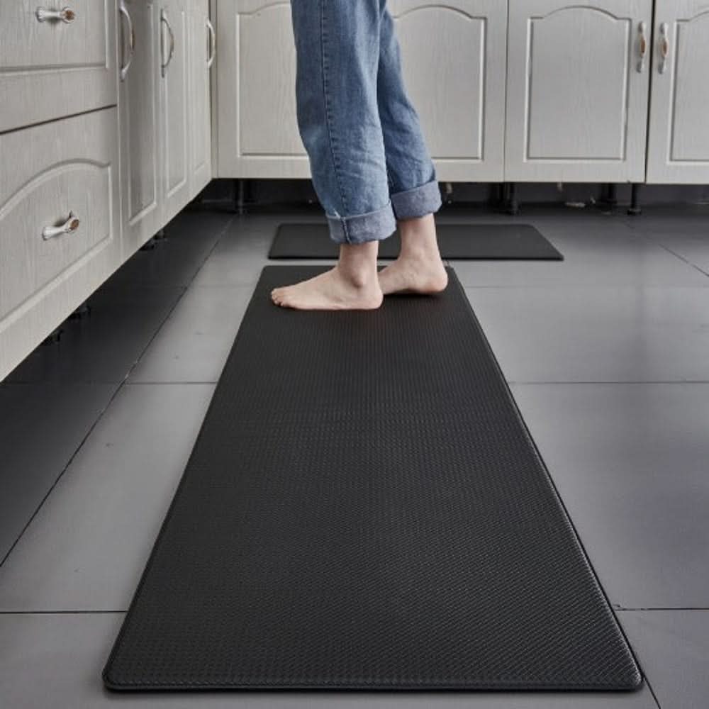 Anti-Fatigue Kitchen Mat, PU | 4 Sizes, 45x75 to 45x180 cm | Non-Slip, Waterproof, Cushioned Support, Machine Washable