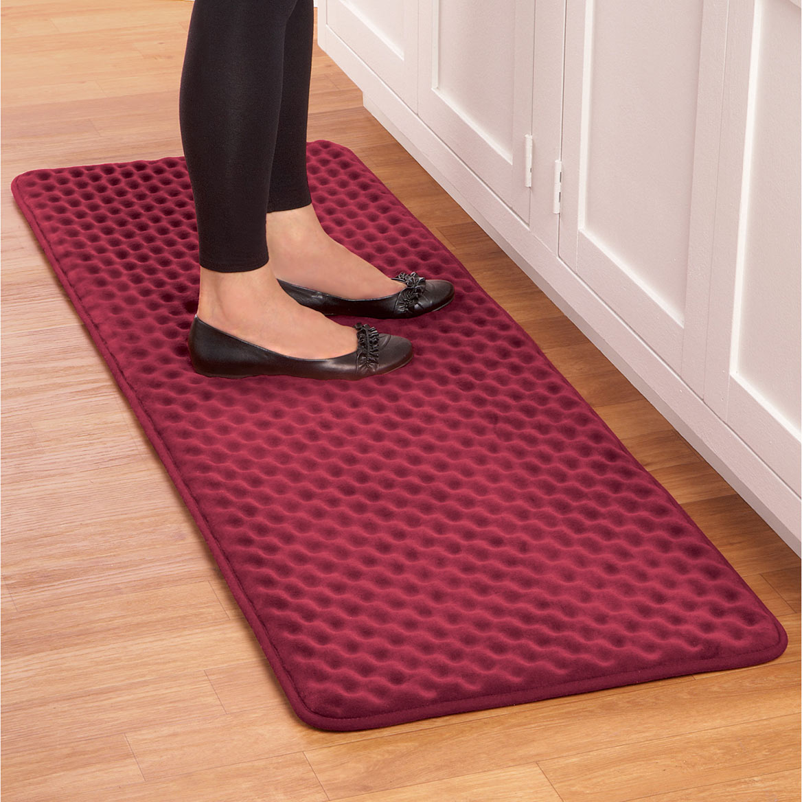 Anti-Fatigue Kitchen Runner Foam Mat | Available in 4 Colours | 1-Inch Cushioned Comfort for Hard Kitchen Floors