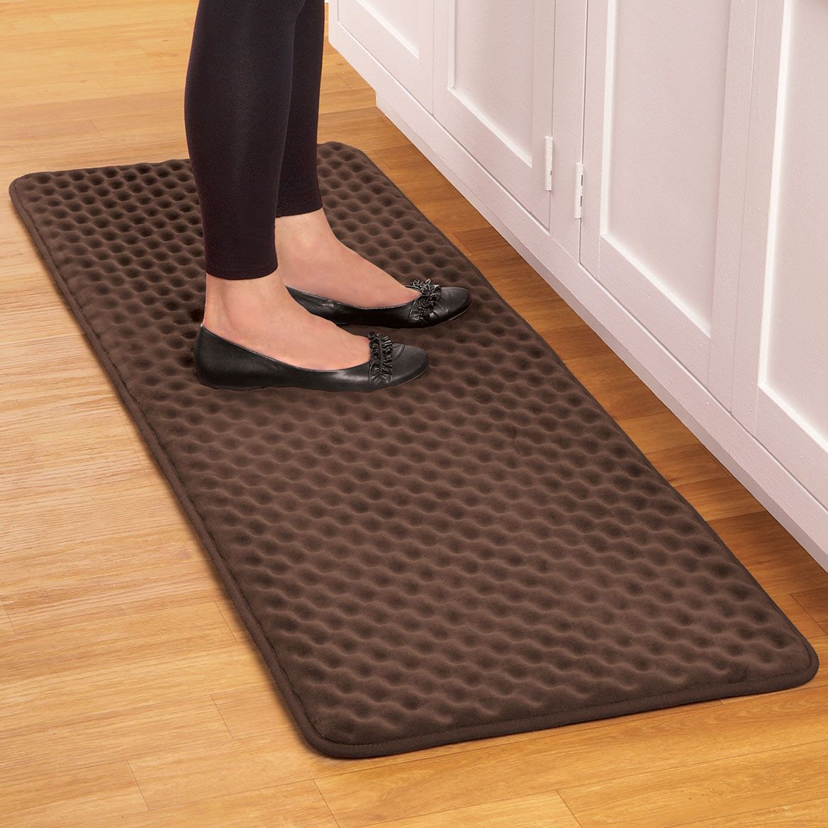 Anti-Fatigue Kitchen Runner Foam Mat | Available in 4 Colours | 1-Inch Cushioned Comfort for Hard Kitchen Floors