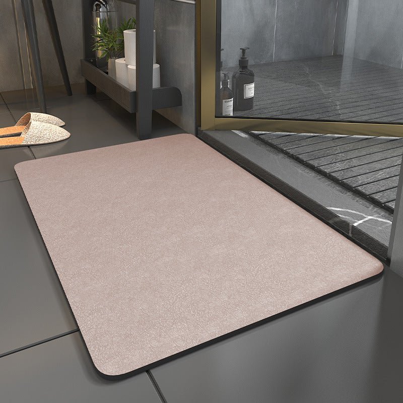 Anti-Slip Bath Mat Quick-Dry | 40x60 to 60x90 cm, 5 Colours | Slip-Resistant Base, Machine Washable, Modern Design