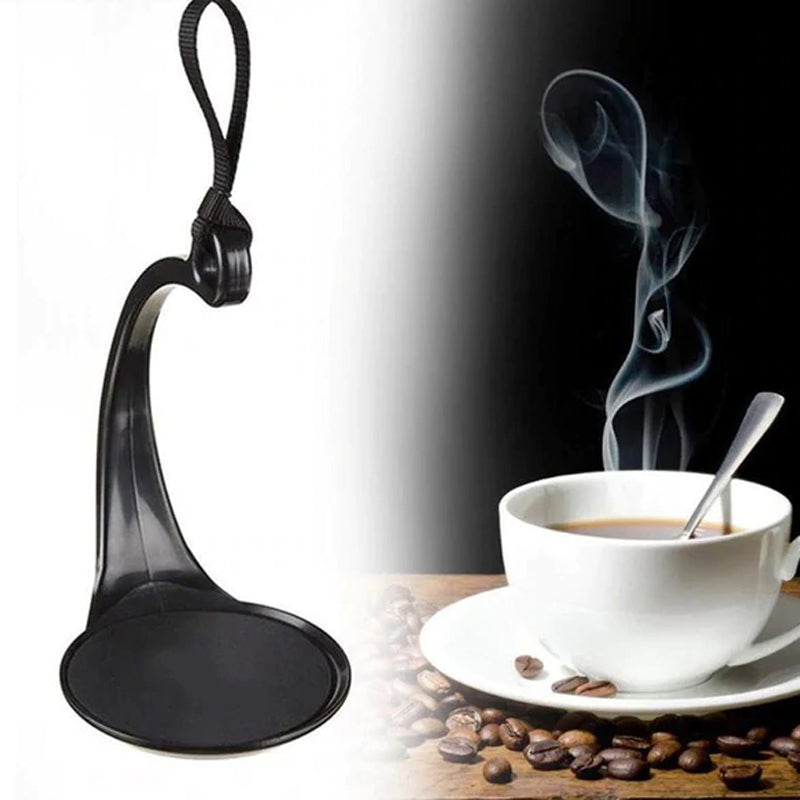 Anti-Spill Mug Holder, PP Plastic | 360-Degree Swinging Cup Tray | Carry Hot or Cold Drinks Spill-Free with One Finger