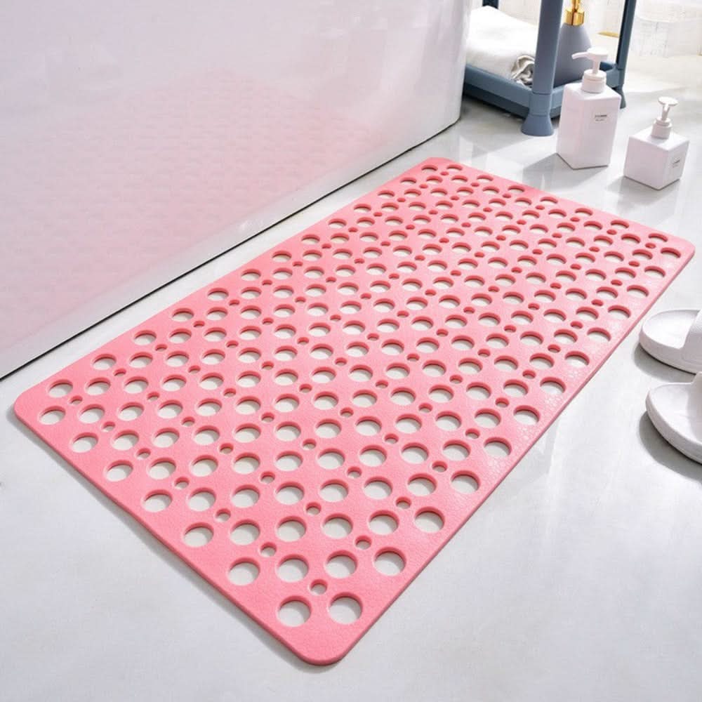 Antibacterial Non-Slip Shower Mat - Durable PVC Design