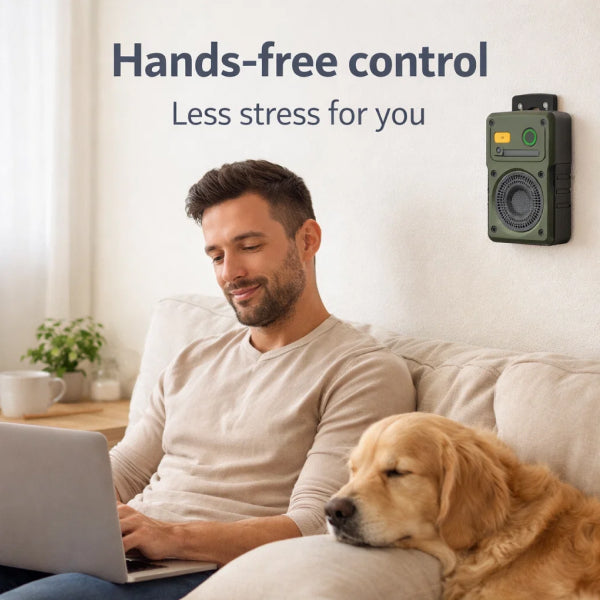 Automatic Bark Control | Hands-Free Wall Unit, Day And Night
