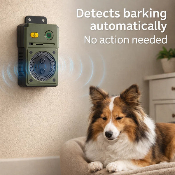 Automatic Bark Control | Hands-Free Wall Unit, Day And Night