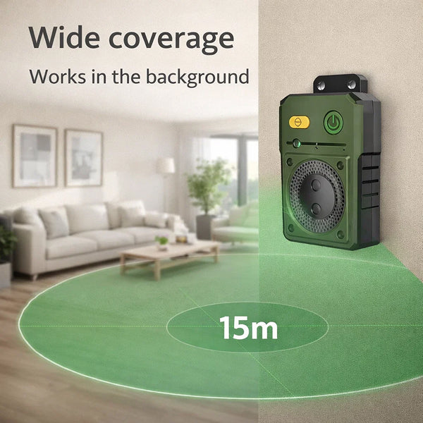 Automatic Bark Control | Hands-Free Wall Unit, Day And Night