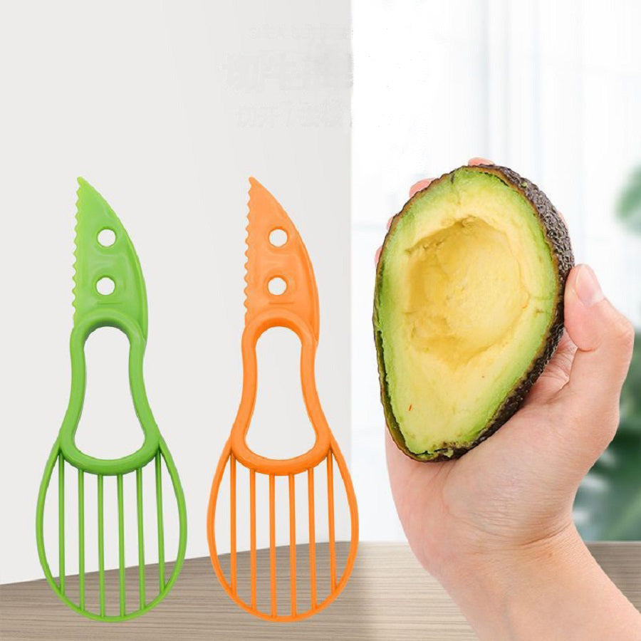 Avocado Slicer Knife 3-in-1 | Cut, Pit and Slice in One Tool | Safe Blade for Effortless Avocado Prep in Every Kitchen