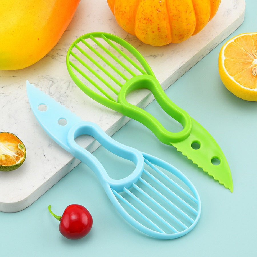 Avocado Slicer Knife 3-in-1 | Cut, Pit and Slice in One Tool | Safe Blade for Effortless Avocado Prep in Every Kitchen