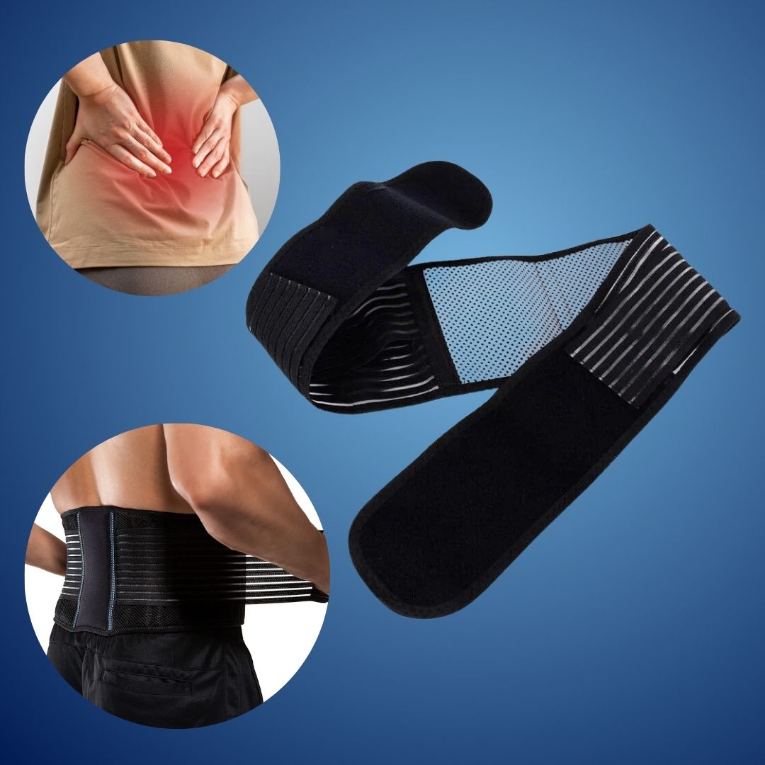 Back Support Belt for Women | Adjustable Lumbar Compression Straps | Breathable Posture Support for Full Mobility 1