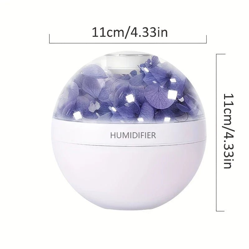 Bedroom Humidifier Mini Compact USB Ultrasonic with Whisper-Quiet Mist