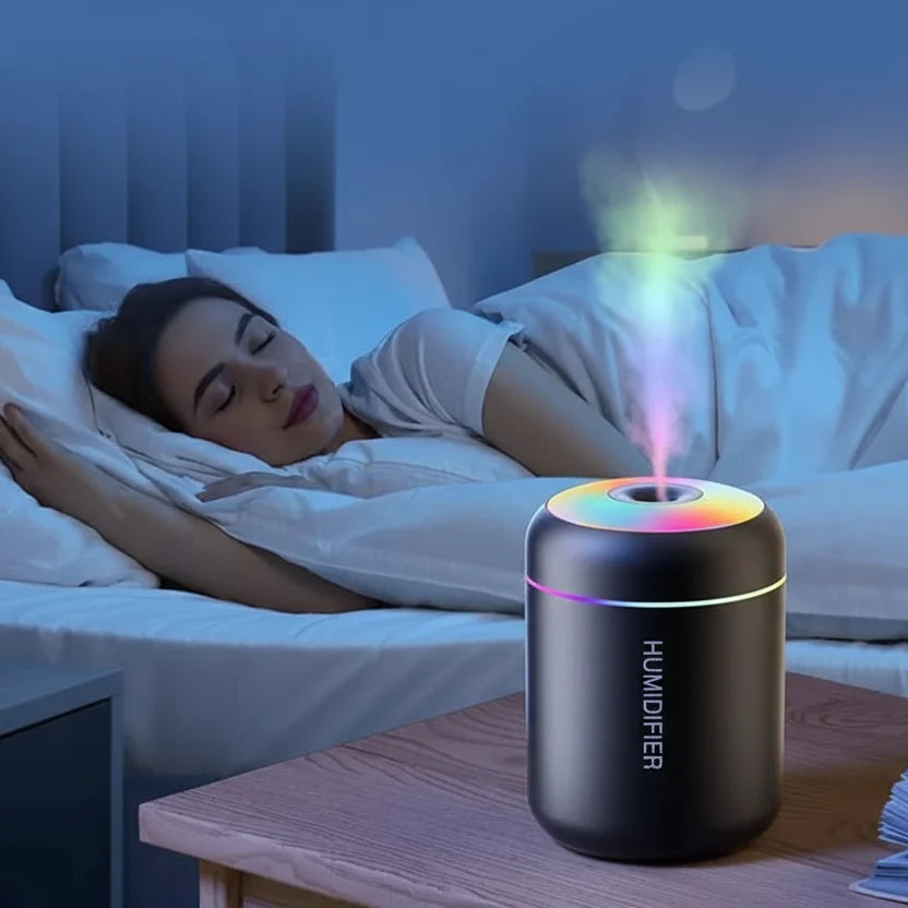 Bedroom Humidifier Portable Mini USB Powered with 40 ml/h Mist Output