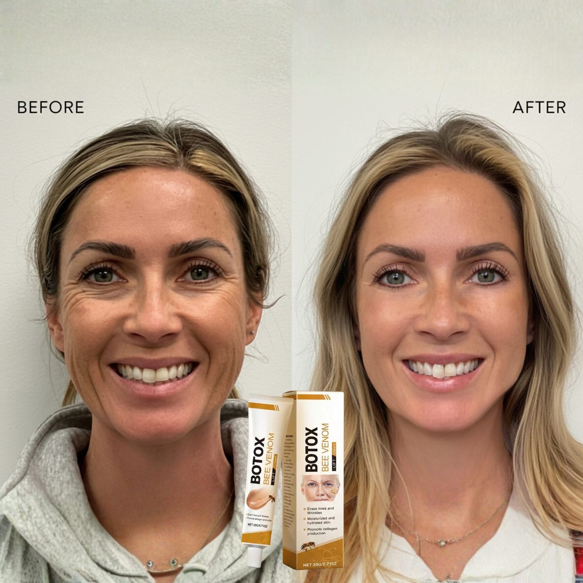 Bee Venom Firming Face Cream | Lifts, Tightens & Hydrates Skin | Smooths Fine Lines for Face, Neck and Décolletage
