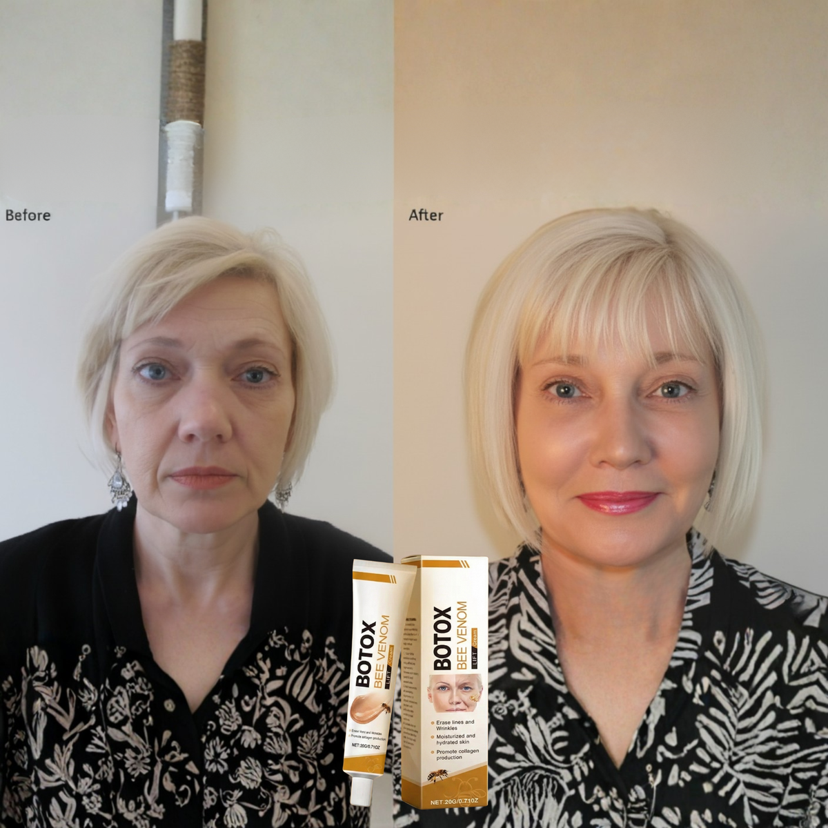 Bee Venom Firming Face Cream | Lifts, Tightens & Hydrates Skin | Smooths Fine Lines for Face, Neck and Décolletage