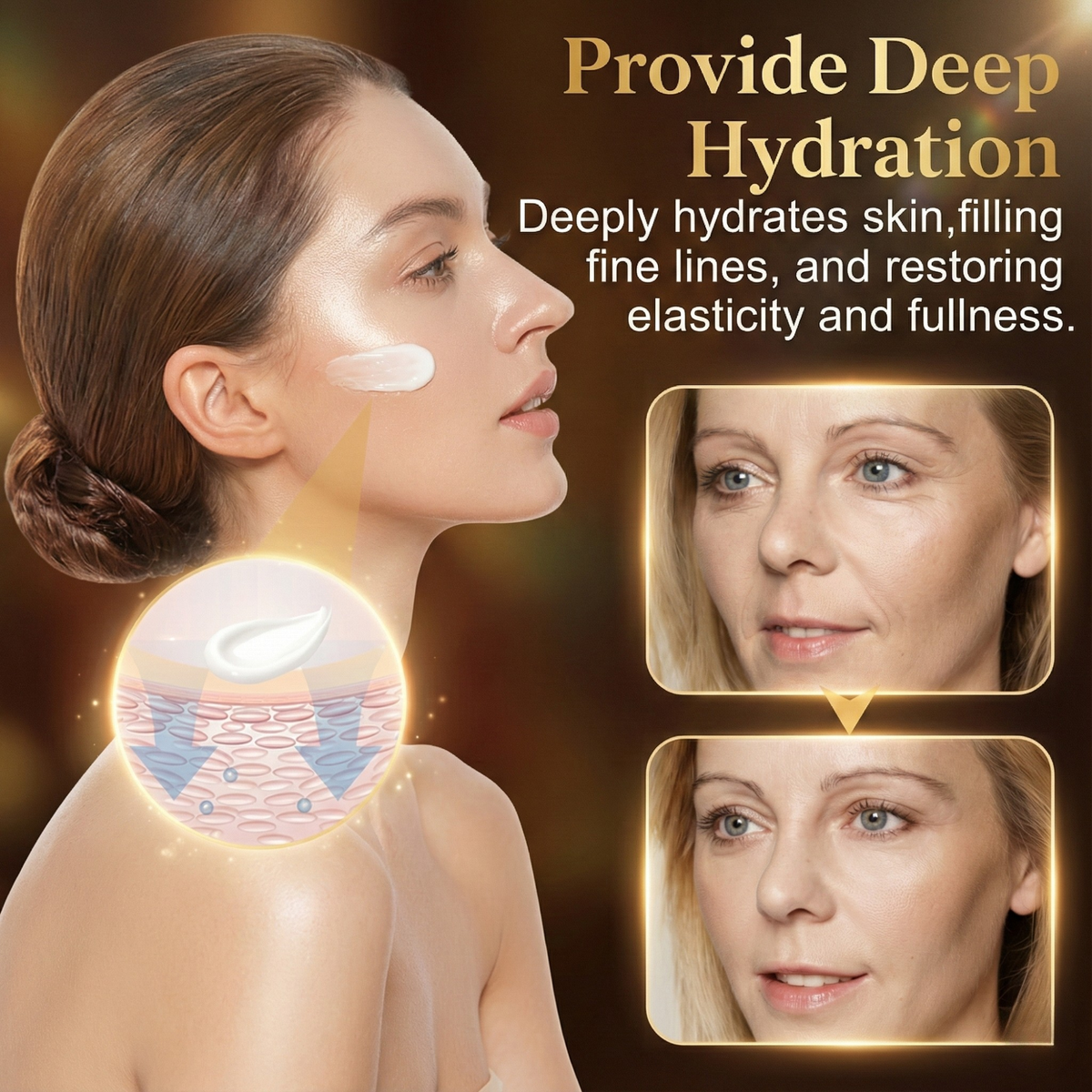 Bee Venom Firming Face Cream | Lifts, Tightens & Hydrates Skin | Smooths Fine Lines for Face, Neck and Décolletage