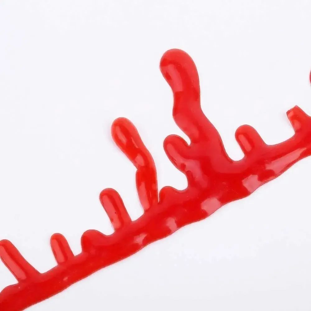 Blood Drip Choker Necklace Halloween | Dripping Blood Design Vampire Costume Accessory | Lightweight Comfortable Wear