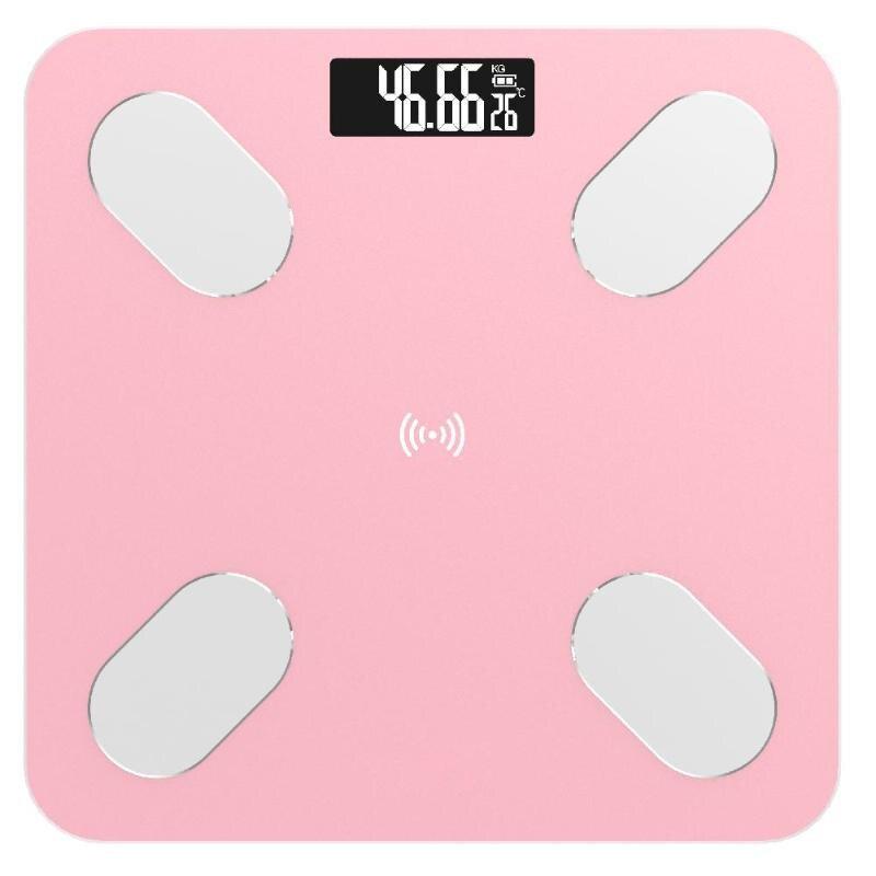 Bluetooth Body Fat Scale | Measures Weight, Muscle Mass, Water & Bone Mass | Smart App-Connected Digital Scale