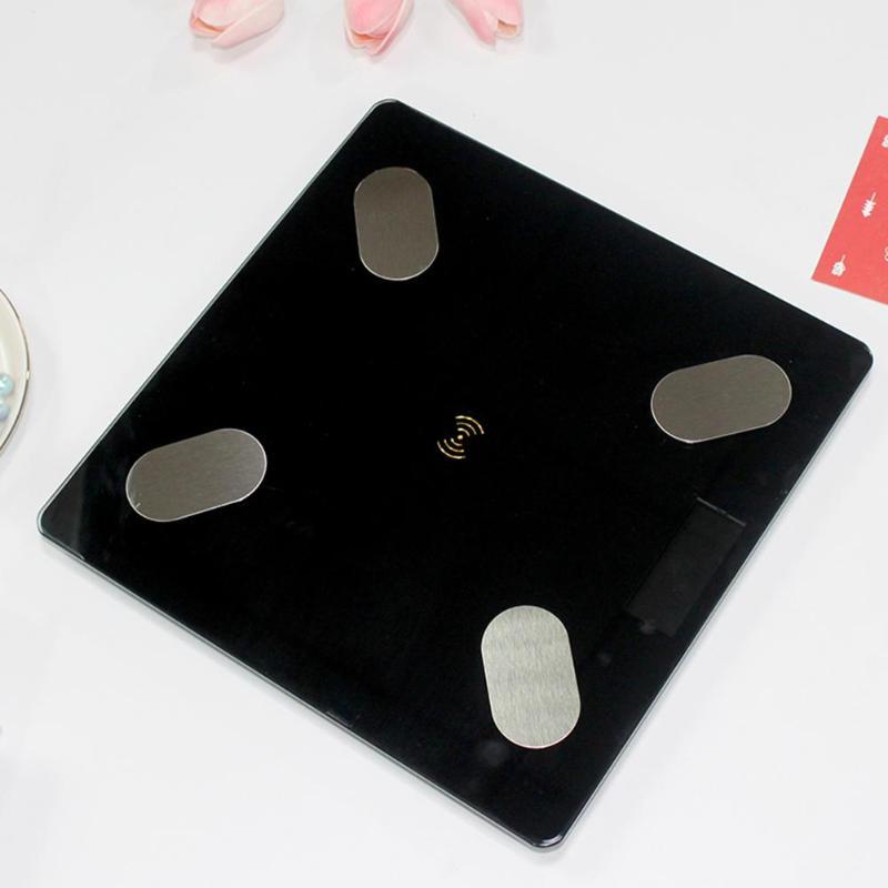 Bluetooth Body Fat Scale | Measures Weight, Muscle Mass, Water & Bone Mass | Smart App-Connected Digital Scale