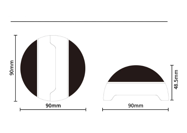 Bluetooth Speaker Waterproof ABS Battery Powered with Detachable Twin Design