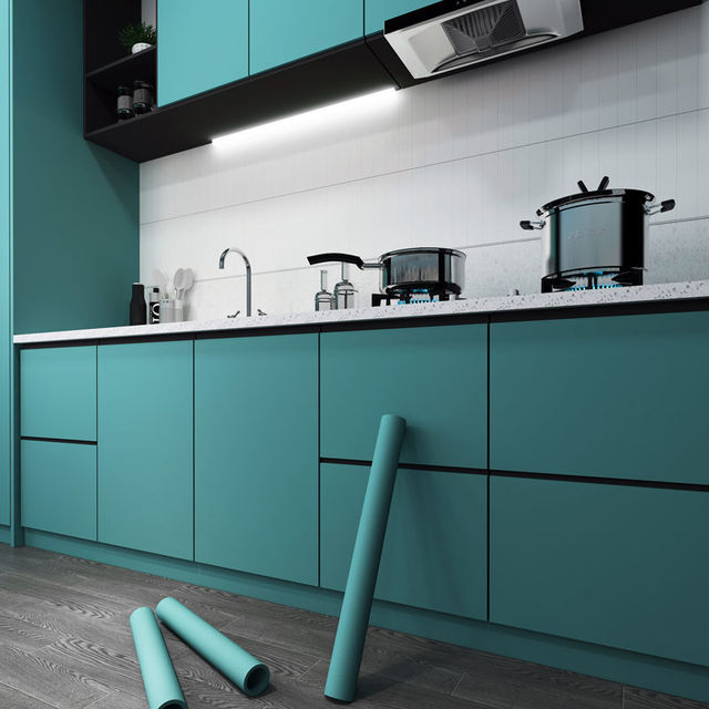Cabinet Wall Sticker Wallpaper | Peel-And-Stick Cover Roll