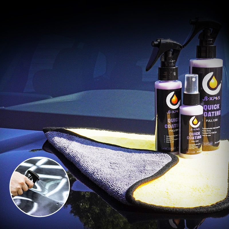 Car Paint Coating Spray | Anti-Scratch Protective Formula | Long-Lasting Hydrophobic Shine for Paint, Glass, Tyres & Wheels