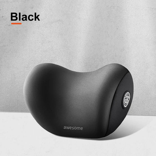 Cervical and Lumbar Car Pillow | Memory Foam Headrest and Back Support Set