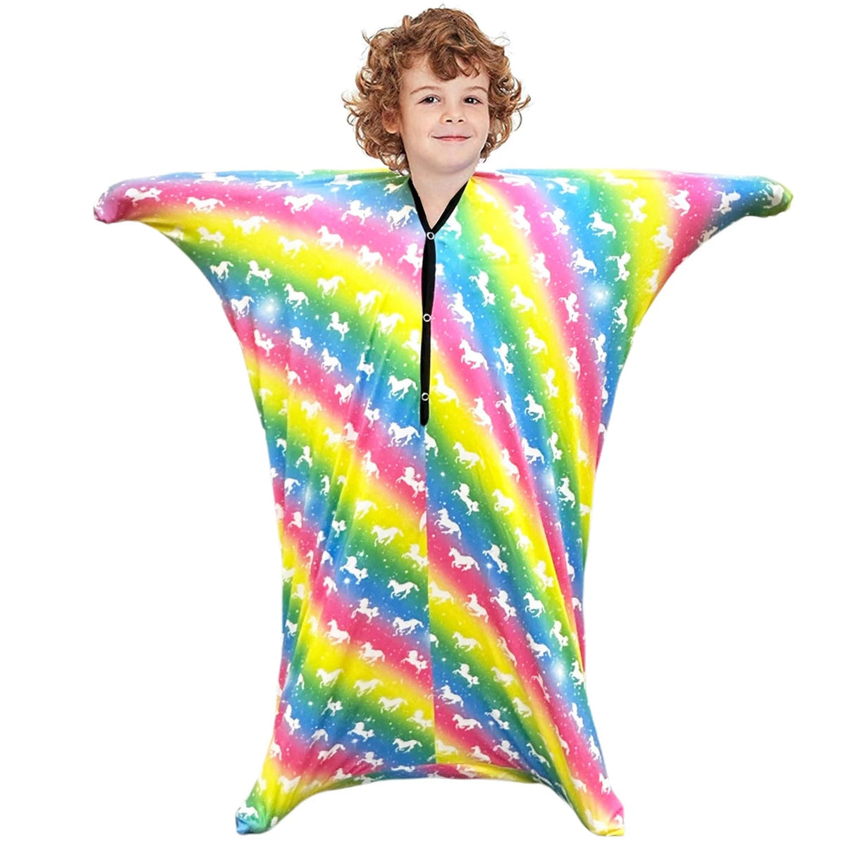Children Sensory Body Sock | Stretch Wrap, Ocean Print