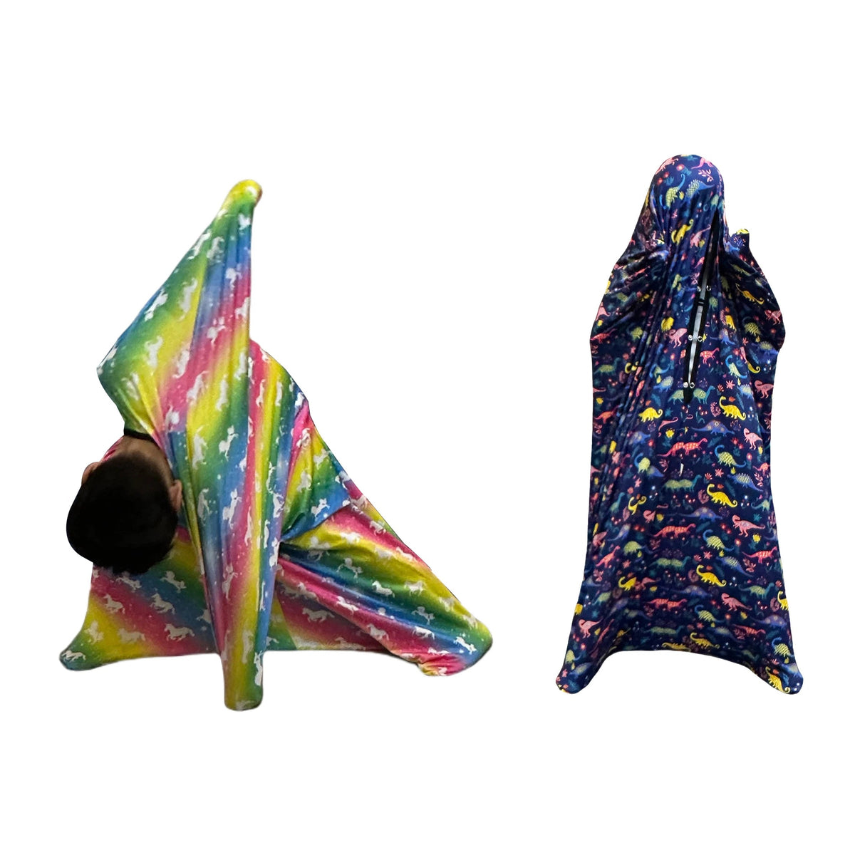 Children Sensory Body Sock | Stretch Wrap, Ocean Print