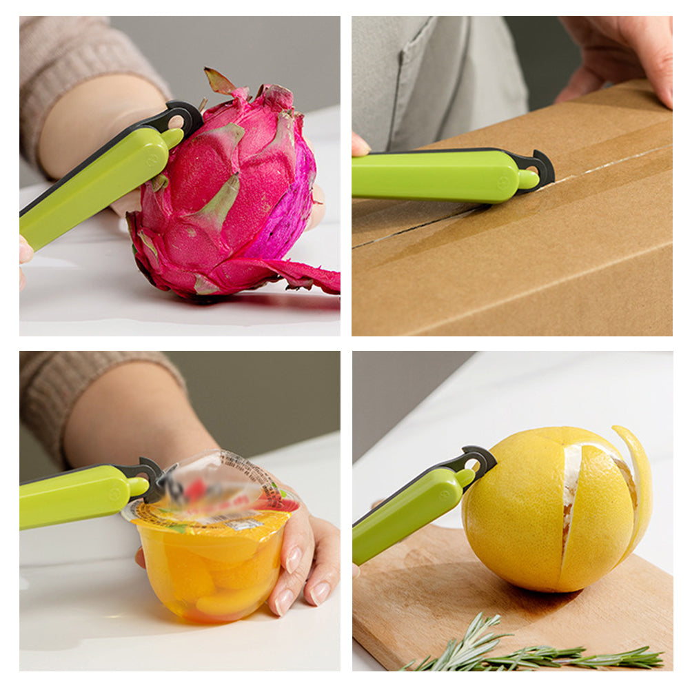 Citrus Peeler Stripper | Multifunction Peeling, Stripping & Cutting Tool | Ergonomic Grip for Mess-Free Fruit Prep