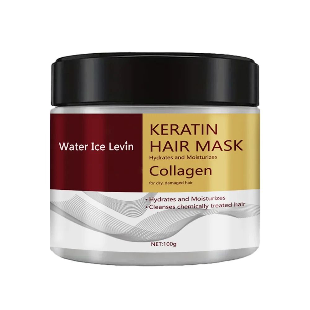 Collagen Keratin Hair Mask for Damaged Hair | 100g Deep Conditioning Treatment | Reduces Frizz, Strengthens Split Ends