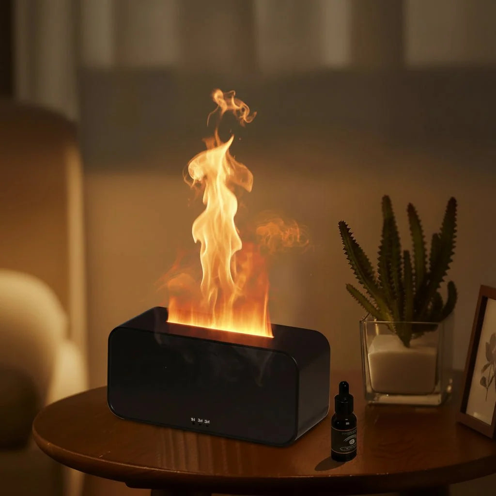 Compact Aroma Diffuser Ultrasonic LED Colour Changing with Adjustable Timer