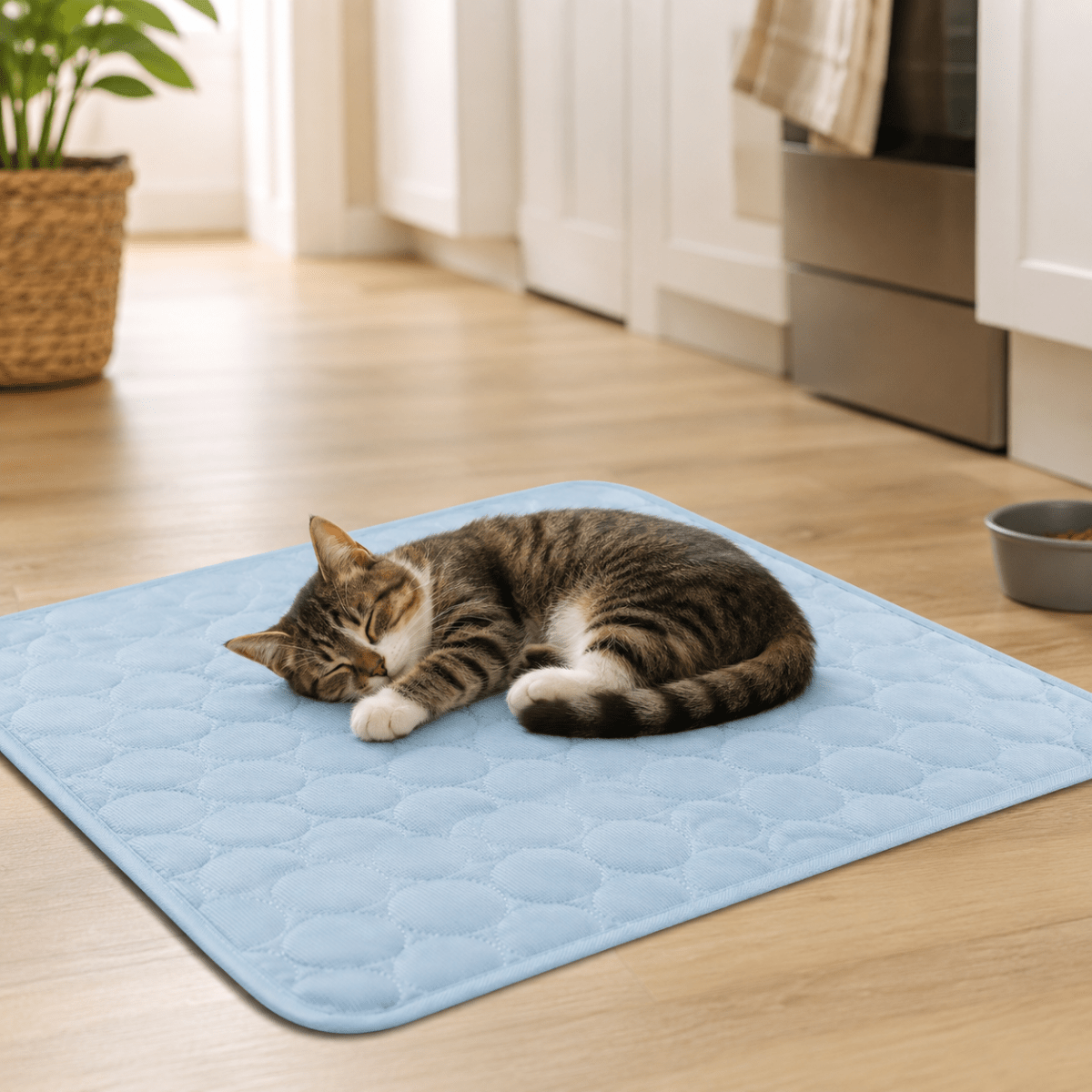 Cooling Pet Bed | Quilted Self-Cooling Mat for Dogs & Cats