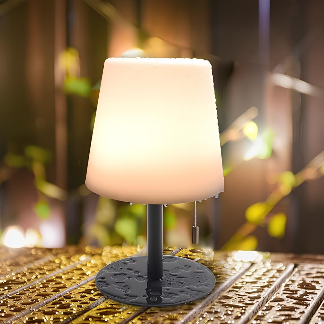 Cordless Rechargeable Table Lamp | IP65 Waterproof, 16 Colours | Dimmable, 2000 mAh USB Charging, 8-12 Hour Runtime