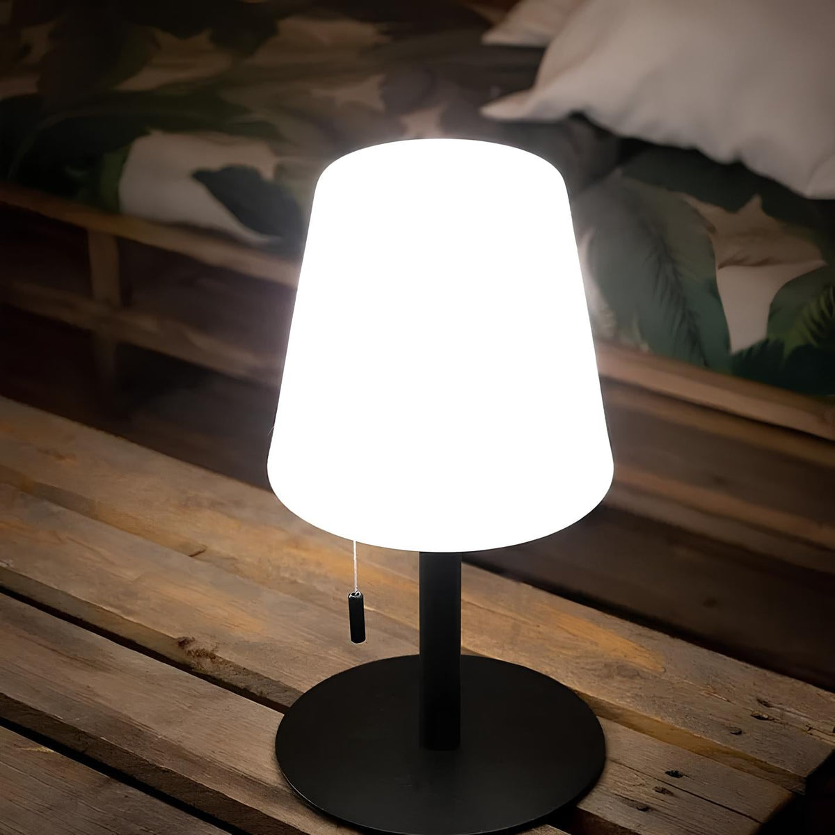 Cordless Rechargeable Table Lamp | IP65 Waterproof, 16 Colours | Dimmable, 2000 mAh USB Charging, 8-12 Hour Runtime