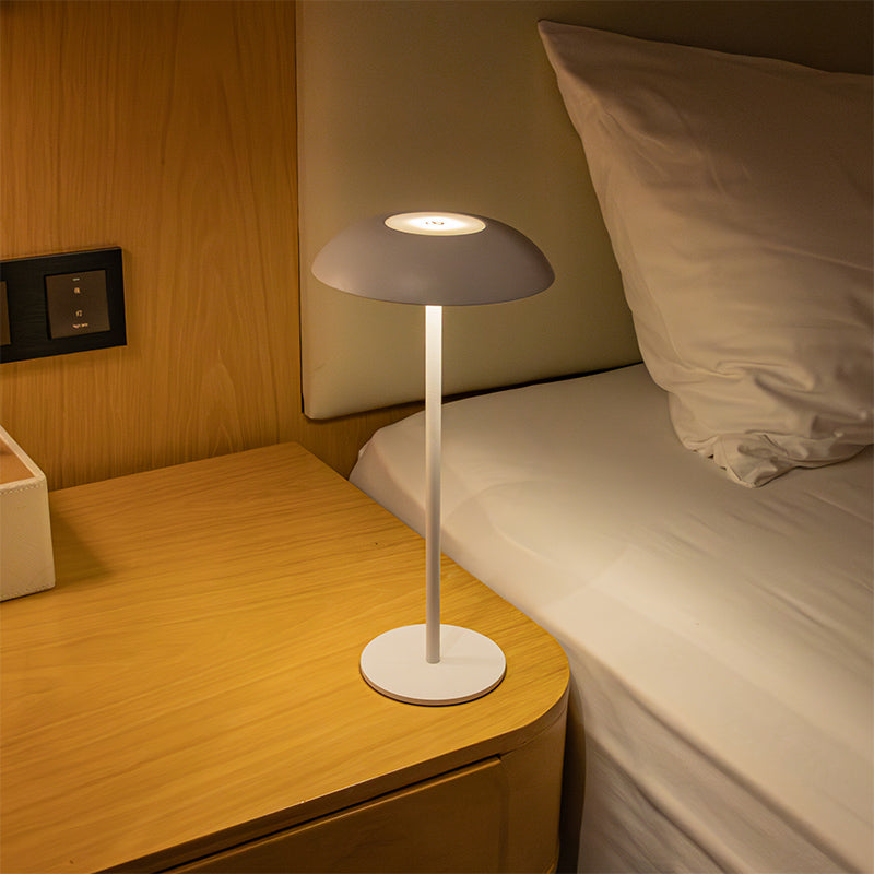 Cordless Table Lamp Rechargeable Iron Touch Control with USB-C Charging