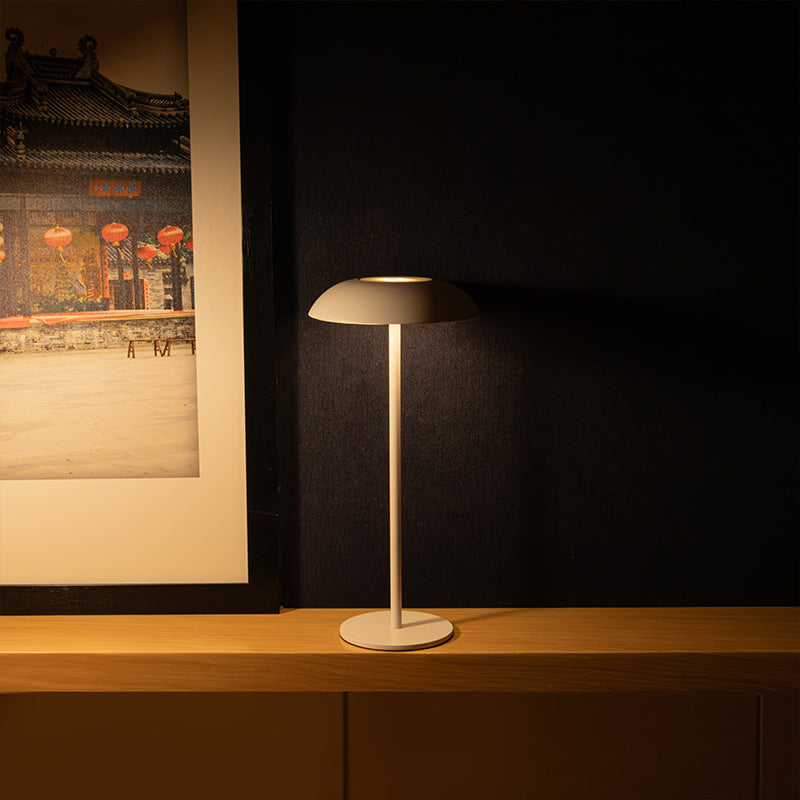 Cordless Table Lamp Rechargeable Iron Touch Control with USB-C Charging