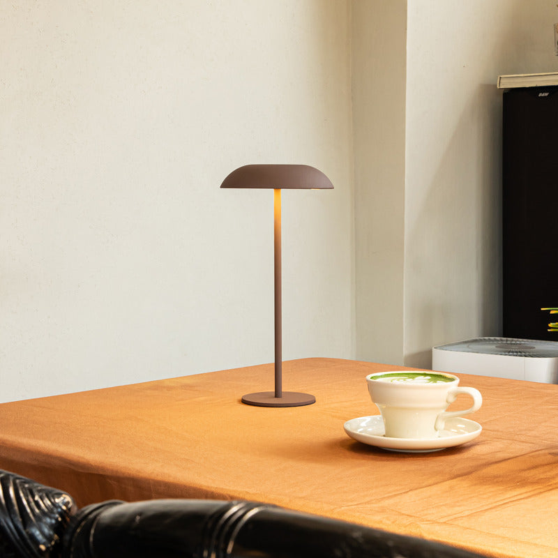 Cordless Table Lamp Rechargeable Iron Touch Control with USB-C Charging