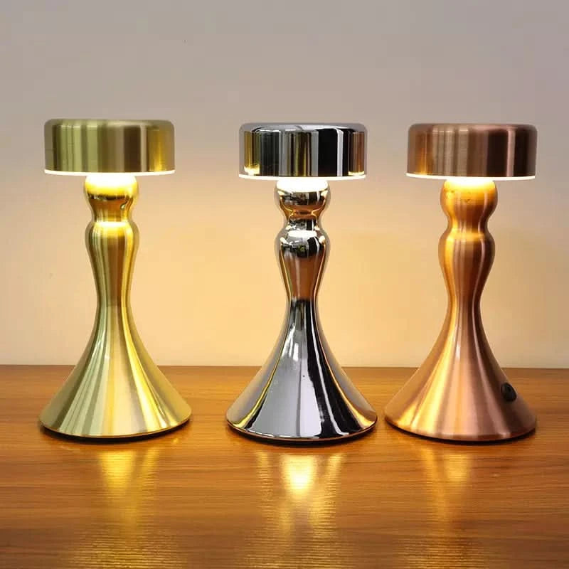 Cordless Table Lamp | Touch Dimmer, Warm Downward Glow