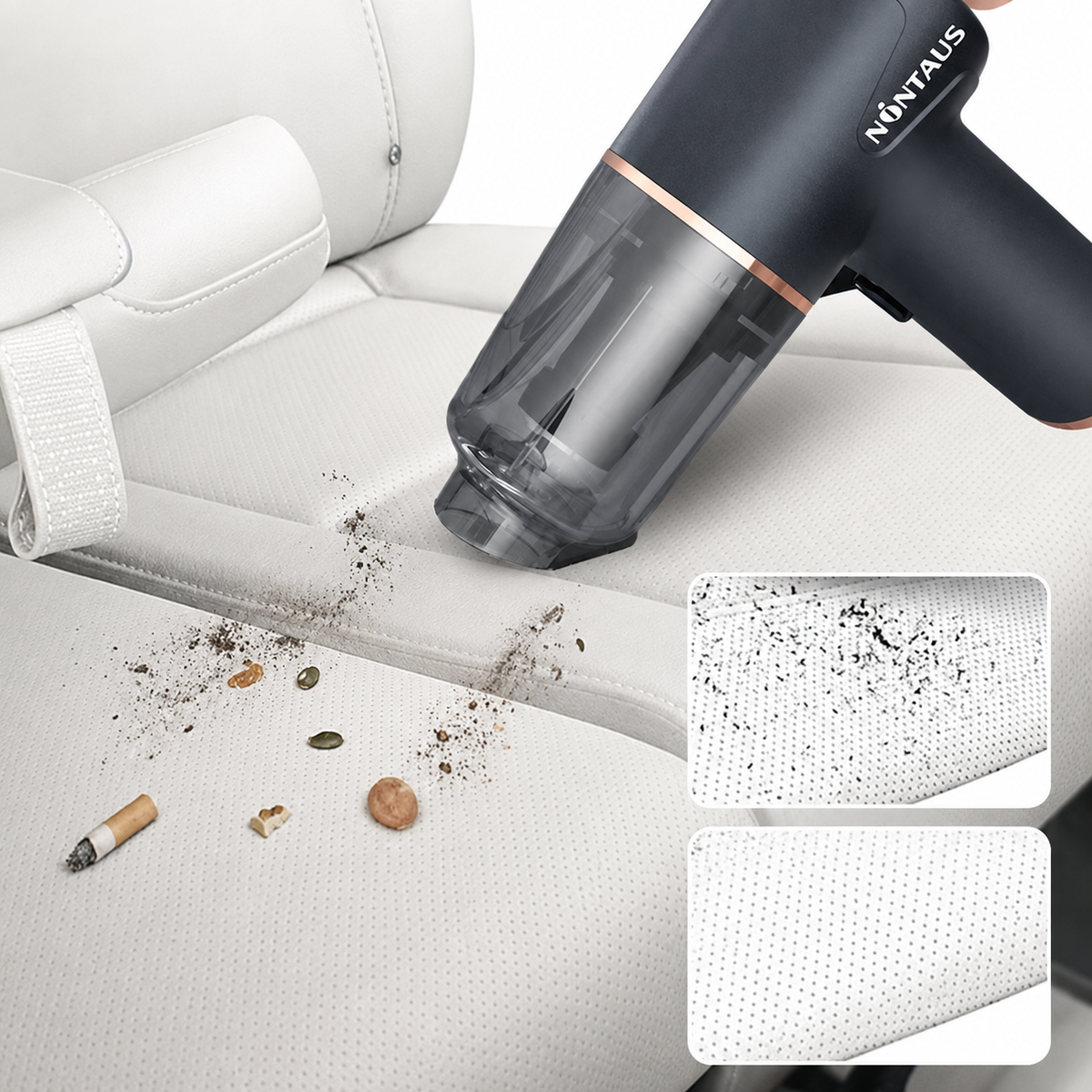 Cordless Vacuum | 3-in-1 Handheld Car Vacuum and Air Blower with Attachments