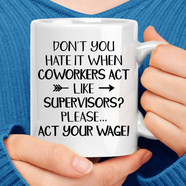 Coworker Quote Coffee Mug Ceramic | Glossy Printed Design | Dishwasher and Microwave Safe Novelty Gift for Office Desk