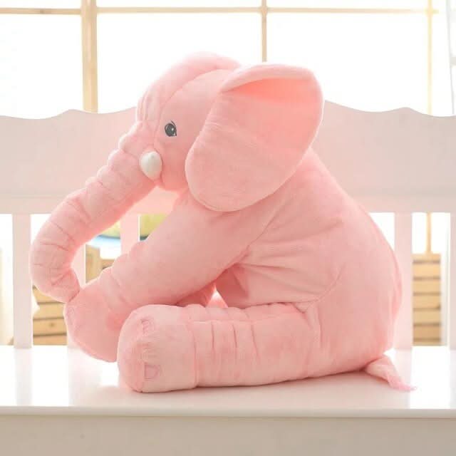 Cozy Cuddle Moments For Baby | Giant Plush Elephant Pillow Toy