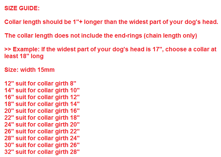 Cuban Link Dog Collar Stainless Steel | Wide Slip Chain for Large Dog Breeds | Rust-Resistant & Skin-Safe Finish
