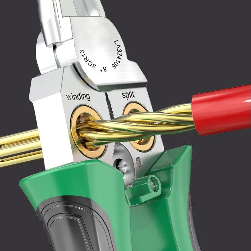 Cutter & Stripper | 8-in-1 Wire Tool with LED Light