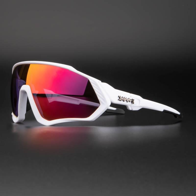 Cycling Glasses - Unisex Frame With UV Protection - Impact Resistant - Anti-Fog Technology - Adjustable Fit