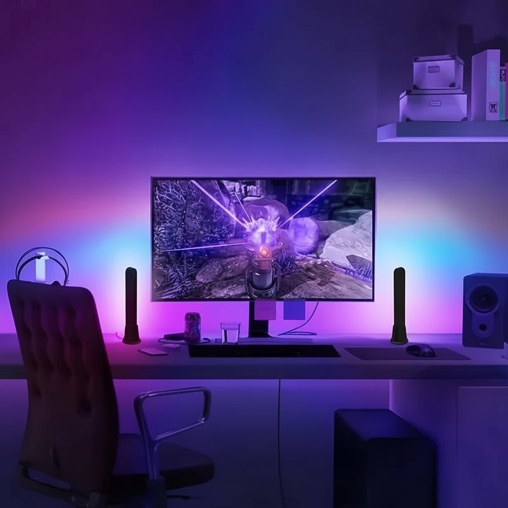 DESKGLOW – USB-RGB-Lichtleiste für stimmungsvolles Desktop-Ambiente 3