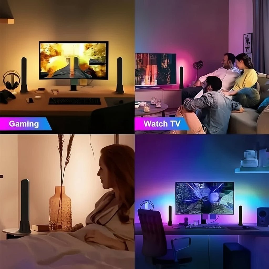 DESKGLOW – USB-RGB-Lichtleiste für stimmungsvolles Desktop-Ambiente 4