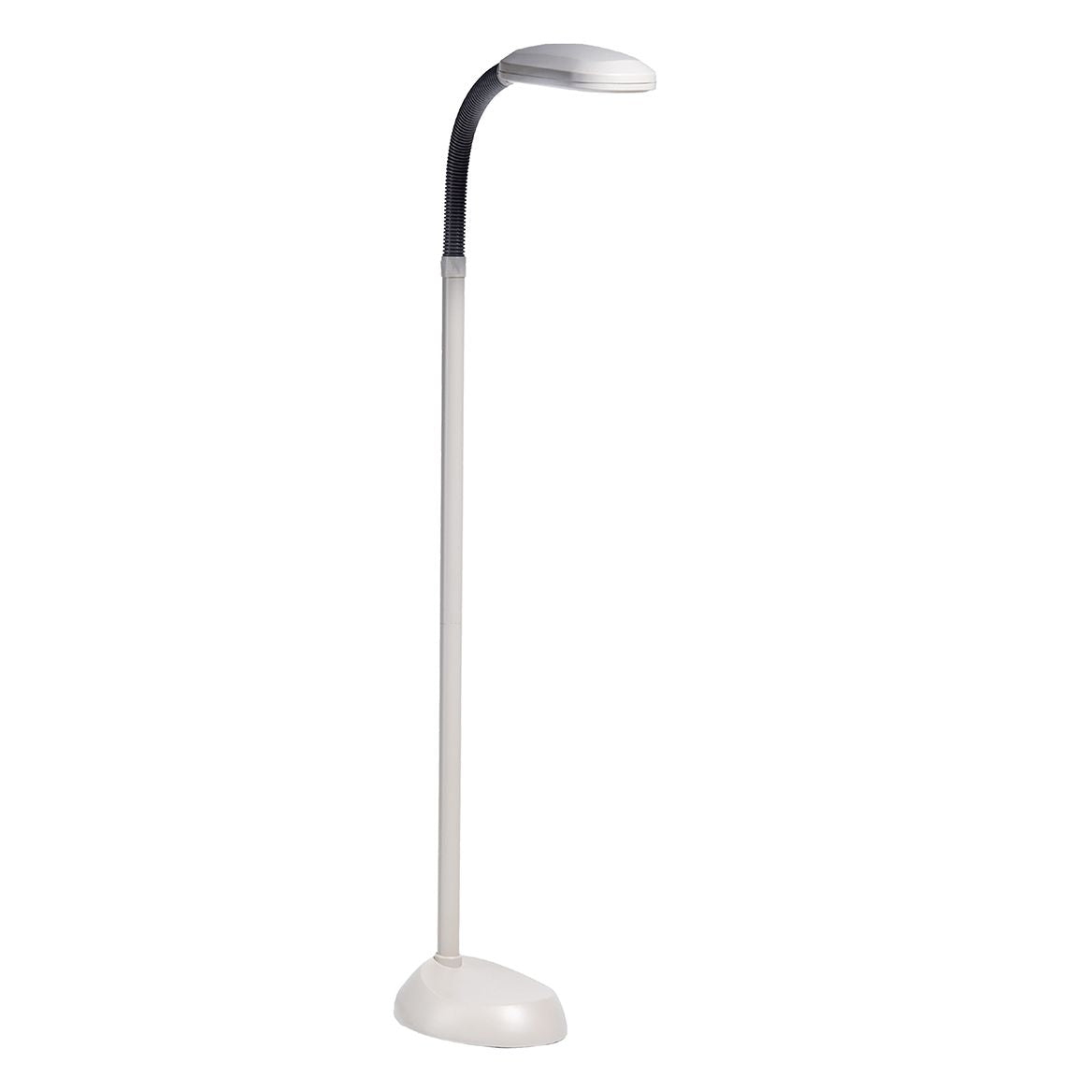 Daylight Floor Lamp 153.7cm High | 27-Watt LED Bulb, 5,000 Hour Life | Glare-Free Light Brightens Mood, Reduces Eyestrain