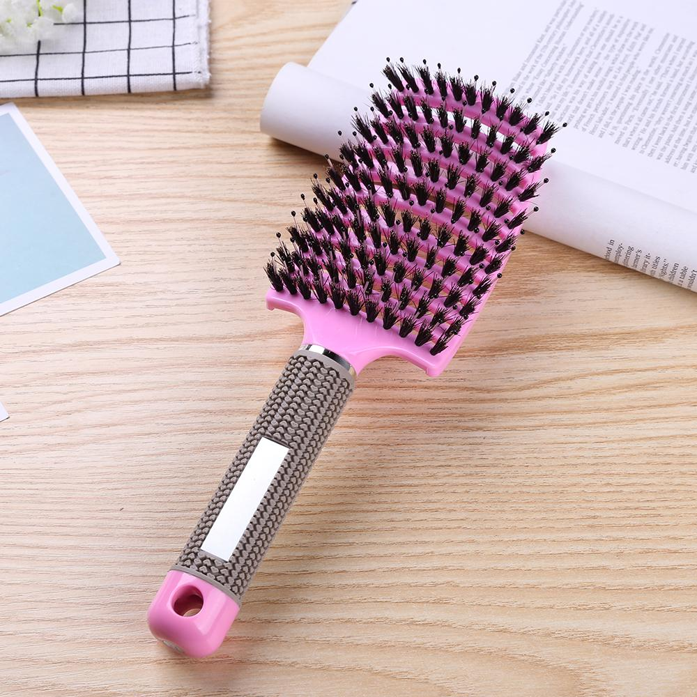 Detangling Hair Brush | Flexible Bristles Glide Through Knots and Curls | Pain-Free Brushing, Non-Slip Rubber Grip Handle
