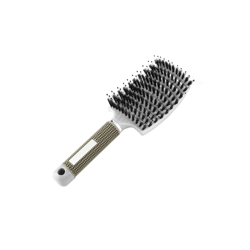Detangling Hair Brush | Flexible Bristles Glide Through Knots and Curls | Pain-Free Brushing, Non-Slip Rubber Grip Handle